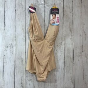NEW Maidenform Self Expressions Low Back Bodysuit NWT 2XL